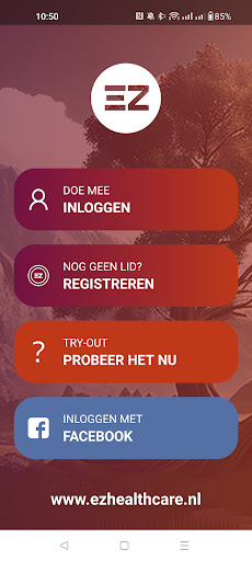 Android application EZ Healthcare screenshort