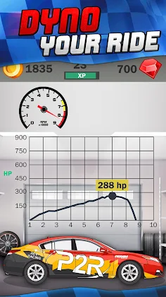 P2R Power Rev Roll Racing Game - Screenshot 4