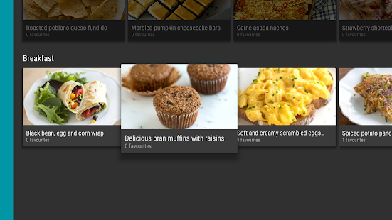 Recetas de cocina caseras Screenshot