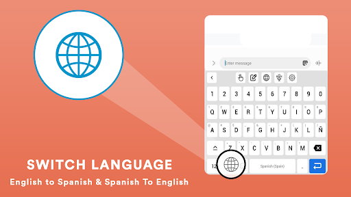 Spanish English Keyboard Screenshot