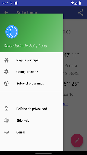Vista previa de la aplicación