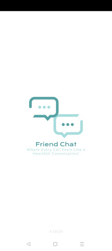 Android application Friends Chat Club screenshort