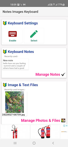 App preview