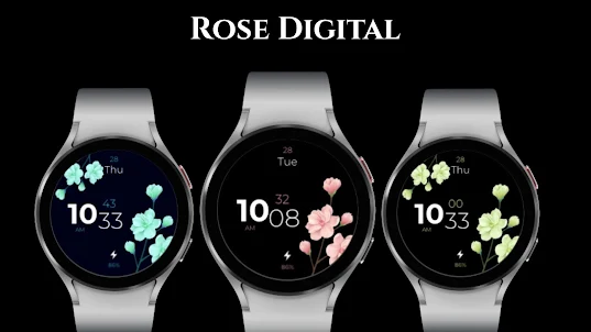 Flower Digital - Watch Face