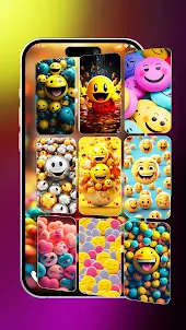 Emoji smiley face wallpapers