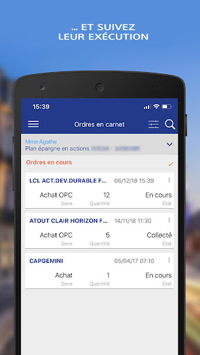 LCL Bourse Screen 3