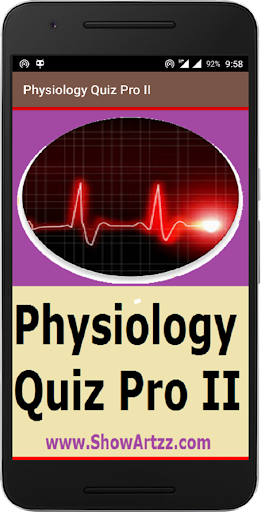 Android application Physiology Quiz Pro II screenshort