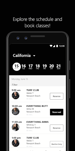 TURF FITNESS Screen 3
