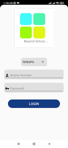 Android application Times pu college screenshort