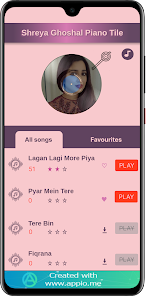 Shreya Ghoshal Piano Tile 2.1.0 APK + Мод (Unlimited money) за Android