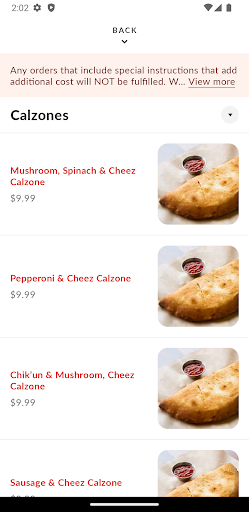 Vegan Pizza Screen 3