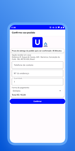Ultra Pedido Screen 3