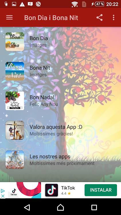 Et desitge Bon Dia i Bona Nit - 1.0.0 - (Android)