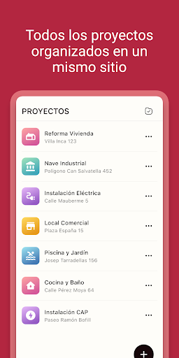 Android application Site Portal - Informes de Obra screenshort