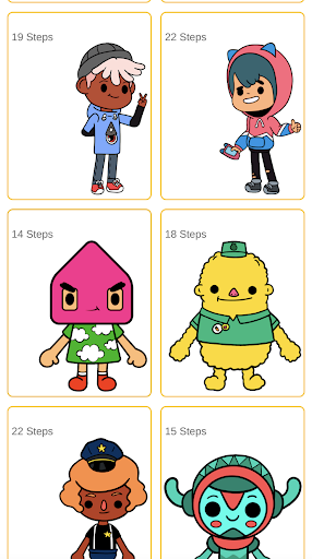 How to draw Toca Life easy