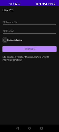 Android application Elex Pro screenshort
