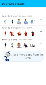 Screenshot 10 Kevin De Bruyne Stickers android