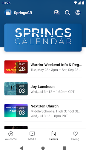 SpringsCR Screen 3