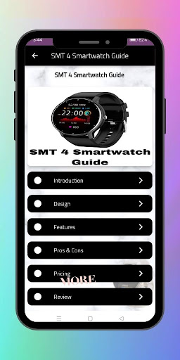 SMT 4 Smartwatch Guide