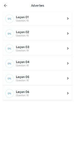 French Grammar: Learn & Test Screen 3