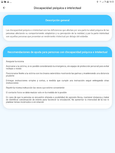 Primeros Respondedores Screenshot