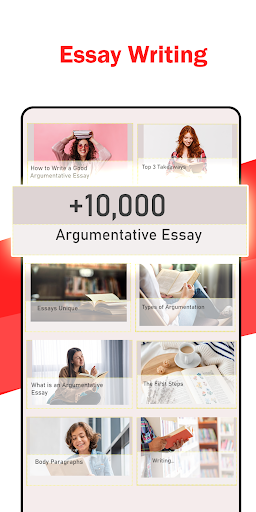 Argumentative Essay - Examples Screen 2