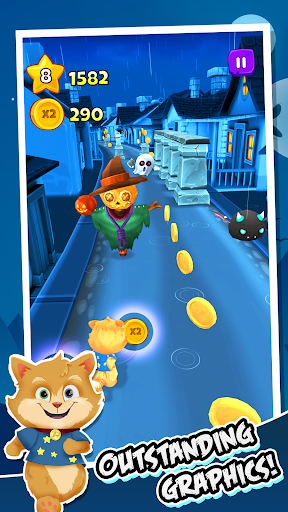 Toon Math Runner: Math Games  screenshots 1