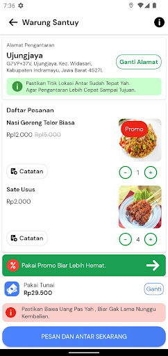 Billjek Mitra Screen 2