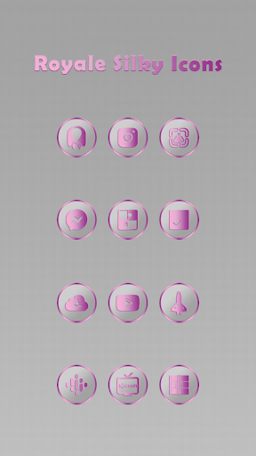 Royale Silky Light Pink Icons