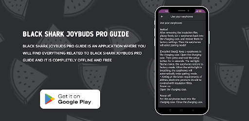 Black Shark JoyBuds Pro Guide Screen 2