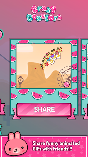 Android application Crazy Coasters screenshort