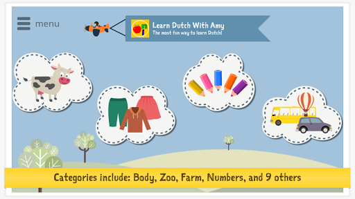 Screenshot of Learn Dutch With Amy for Kids