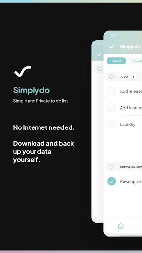 Android application Simplydo screenshort