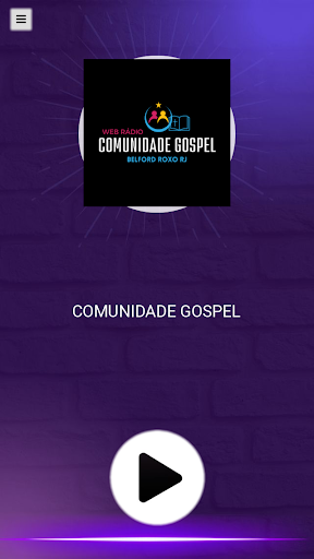 Android application comunidade gospel screenshort