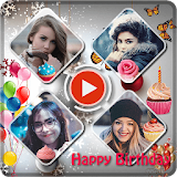 Happy Birthday HD Video Maker icon