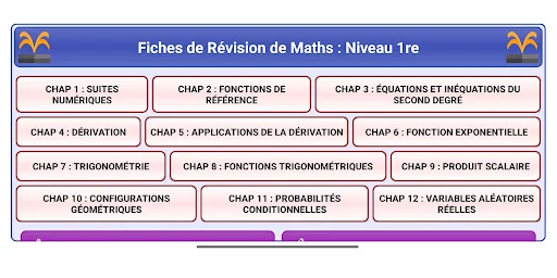 Révision Mathématiques 1re