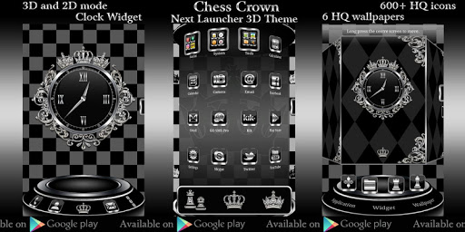 Chess Crown Go Launcher theme