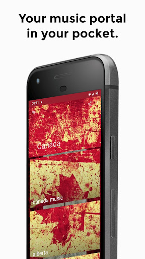 Android application Canada Music Hits screenshort