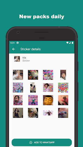 Stickers for whatsapp animated Screen 2