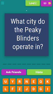 Peaky Blind. Quiz Trivia