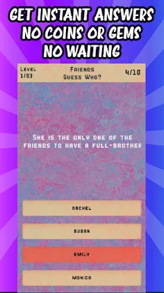 Friends Trivia Quiz - Screenshot 3