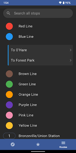 Transit Tracks: Chicago CTA Screenshot 1 - AppWisp.com