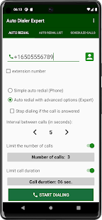 Auto Dialer Expert Screenshot