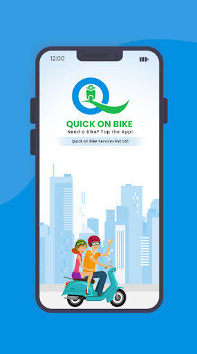 Android application QUICKON-BIKE RENTALS screenshort