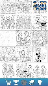 4th of Julty Coloring Book