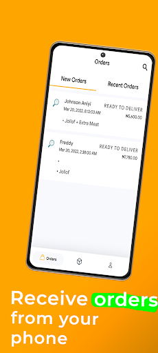GoHealthy Food Vendor Screen 2