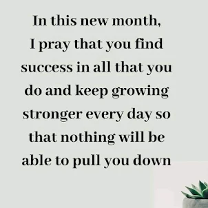 new month wishes