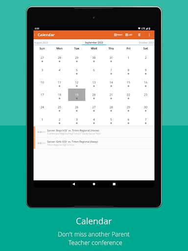 Android application Cumberland Regional HS screenshort