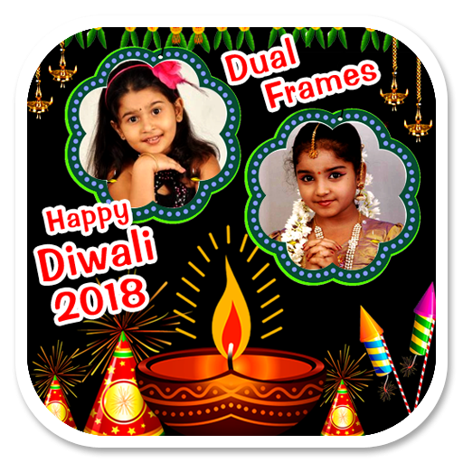 Diwali Photo Frames Dual  Icon
