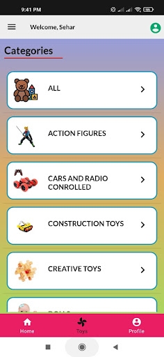 Toys Donation Screen 3